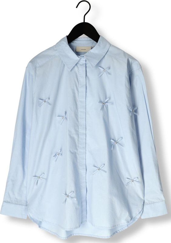 Copenhagen Muse - Cmvatan-Shirt - Blouse - Lichtblauw - Katoen