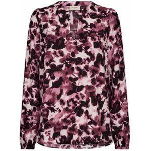 FREEQUENT - FQHIRSE-BLOUSE - Top - Aubergine