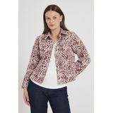 Freequent - Fqjady Jacket 206749 - Jas - Moonbeam met Port Royal - Dames
