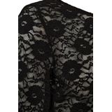 Freequent - Tuniek 206788 - Dames - Kant - Lange Mouwen - Ronde Halslijn