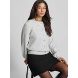 FREEQUENT - FQLOUISA-CARDIGAN - Gebreid Vest - Grijs