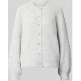 FREEQUENT - FQLOUISA-CARDIGAN - Gebreid Vest - Grijs