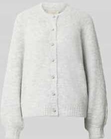 FREEQUENT - FQLOUISA-CARDIGAN - Gebreid Vest - Grijs