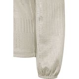 Freequent - Fqmatter-tee - T-shirt - Moonbeam - Longsleeve met Pofmouw