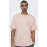 Onsmani - T-shirts - O-hals - Korte Mouwen - Relaxed Fit