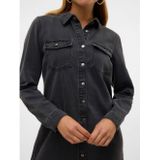 Vero Moda - Jennie - Korte Jurk - Denim - Lange Mouwen