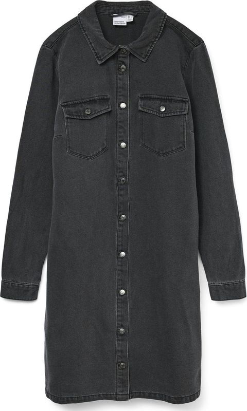 Vero Moda - Jennie - Korte Jurk - Denim - Lange Mouwen