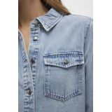 Vero Moda Vmjennie Ls Short Denim Dress Ga Noos Dames Mini Jurken