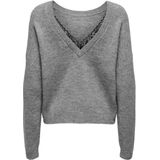 Onlmanifesta - Gebreide Pullover - V-Hals - Lange Mouwen - Regular Fit
