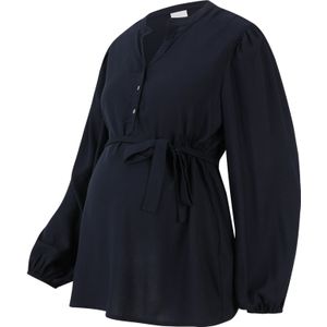 Blouse - Effen - MLMercy Lia - Wijde Blouse - Lange Mouw