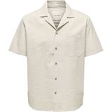 Onseye - Overhemd - Korte Mouwen - Resort Kraag - Relaxed Fit