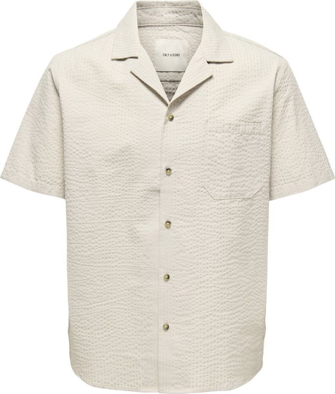 Onseye - Overhemd - Korte Mouwen - Resort Kraag - Relaxed Fit
