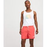 Jack & Jones - JPSTKAIKO - Zwemshort - Hot Coral - 50% Gerecycled Polyester