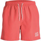 Jack & Jones - JPSTKAIKO - Zwemshort - Hot Coral - 50% Gerecycled Polyester