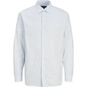 JACK & JONES - JPRBlabushwick Stanley - Overhemd - Lichtblauw/Wit - Katoen - Comfort Fit