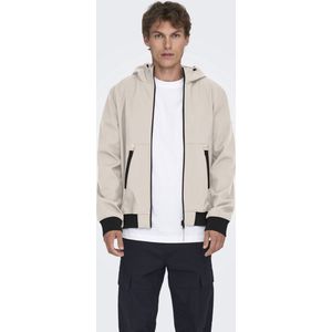 Only & Sons Jas Onsbowie Softshell Bomber Otw Noos 22029276 Silver Lining Mannen