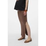 MAMALICIOUS Rok - Zwart - Modalmix - Elastische Tailleband