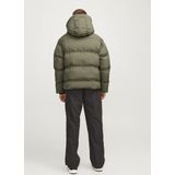 Jack & Jones Heren Jas winter Alpha Puffer Groen