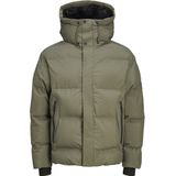 Jack & Jones Heren Jas winter Alpha Puffer Groen