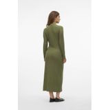 Jurk - Hoge Hals - Lange Mouwen - Regular Fit - Biologisch Katoen