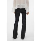 Vero Moda Bootcut-Jeans »VMFLASH MR FLARED COATED PANTS NOOS«