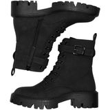 Only - Betty Boots - Chelsea Boots - Zwart - Imitatieleer - Rubberzool