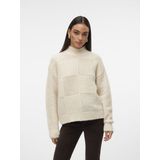 Knitted Pullover - Hoog Hals - Lange Mouwen - Standaard Fit