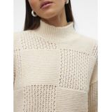 Knitted Pullover - Hoog Hals - Lange Mouwen - Standaard Fit