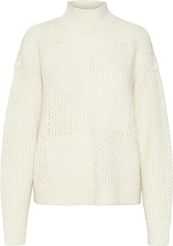 Knitted Pullover - Hoog Hals - Lange Mouwen - Standaard Fit