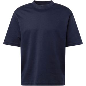 SELECTED HOMME T-shirt SLHLOOSEOSCAR Donkerblauw