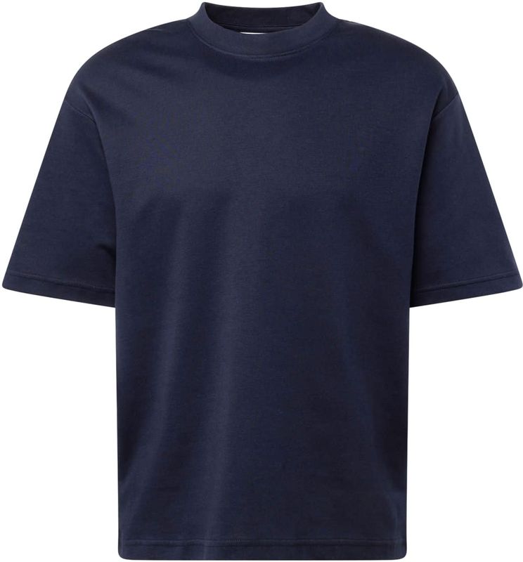 SELECTED HOMME T-shirt SLHLOOSEOSCAR Donkerblauw