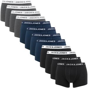 Jack & Jones - 12-pack Boxershorts - Multikleur - Korte Pijp - Stretchkatoen