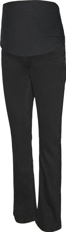 Mamalicious - Mlcille Black Flared Jeans - Dames - Jeans