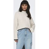 Onlchick - Gebreide Pullover - Hoge Hals - Lange Mouwen - Regular Fit