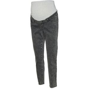 Slim Fit - Zwangerschapsjeans - Snow-wassing - Ondersteunende Buikband