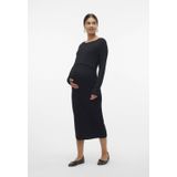 Jerseyjurken - Effen - Ronde Hals - Lange Mouw - TENCEL™