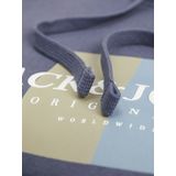 Jack & Jones - Frederiksberg Box Hoodie - Groen - 70% Katoen, 30% Polyester