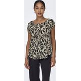 Only - Onlvic s s Aop Top Noos Ptm - Dames - Blouses
