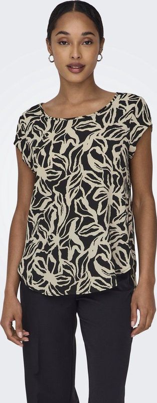 Only - Onlvic s s Aop Top Noos Ptm - Dames - Blouses