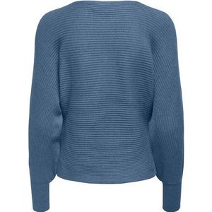 Only Trui Onladaline Short Pullo Knt Noos 15226298 Coronet Blue/w Melange Dames