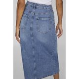 Denim Rok - Blauw - 79% Katoen, 20% Gerecycled Katoen, 1% Elastaan