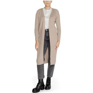 Only, Dames, Truien, Beige, Maat: S Acryl,