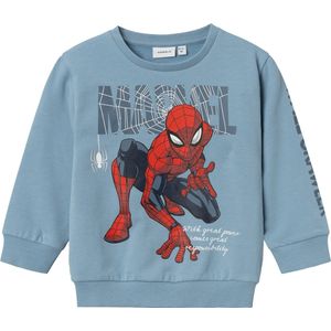 Name it - Nmmasist Spider Nreg Sweat Bru Mar - Jongens - Sweaters