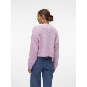 Vero Moda - Butter - Gebreid Vest - Zwart - 50% Gerecycled Polyester, 21% Acryl, 19% Wol, 10% Alpaca