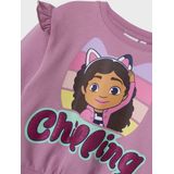 Name it Nmfsanne Gabby Nreg Sweat Bru Sky Meisjes Trui