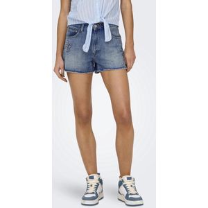 Onlzuma - High Waist - Denim Shorts - Mid Wash - Regular Fit