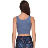 Only Play Donkerblauwe Korte Damestop - Mouwloos