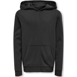 KIDS ONLY Koblassi L/S SWT Noos hoodie voor jongens, zwart, 134-140, zwart.