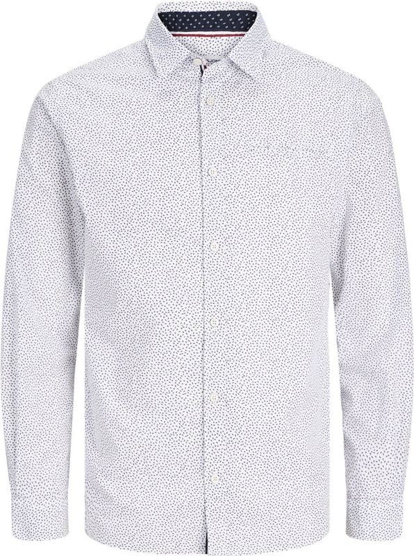 Dress Shirt - Poplin - Wit - 100% Katoen