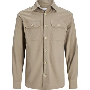 Darren - Overshirt - Blauw - Keperstof - Lange Mouwen